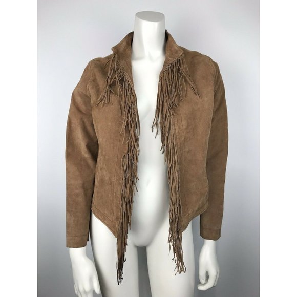 Charlotte Russe Women's Jacket Vintage 100% Leathe - Picture 1 of 11